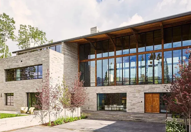 The Glass House Front Entrance
