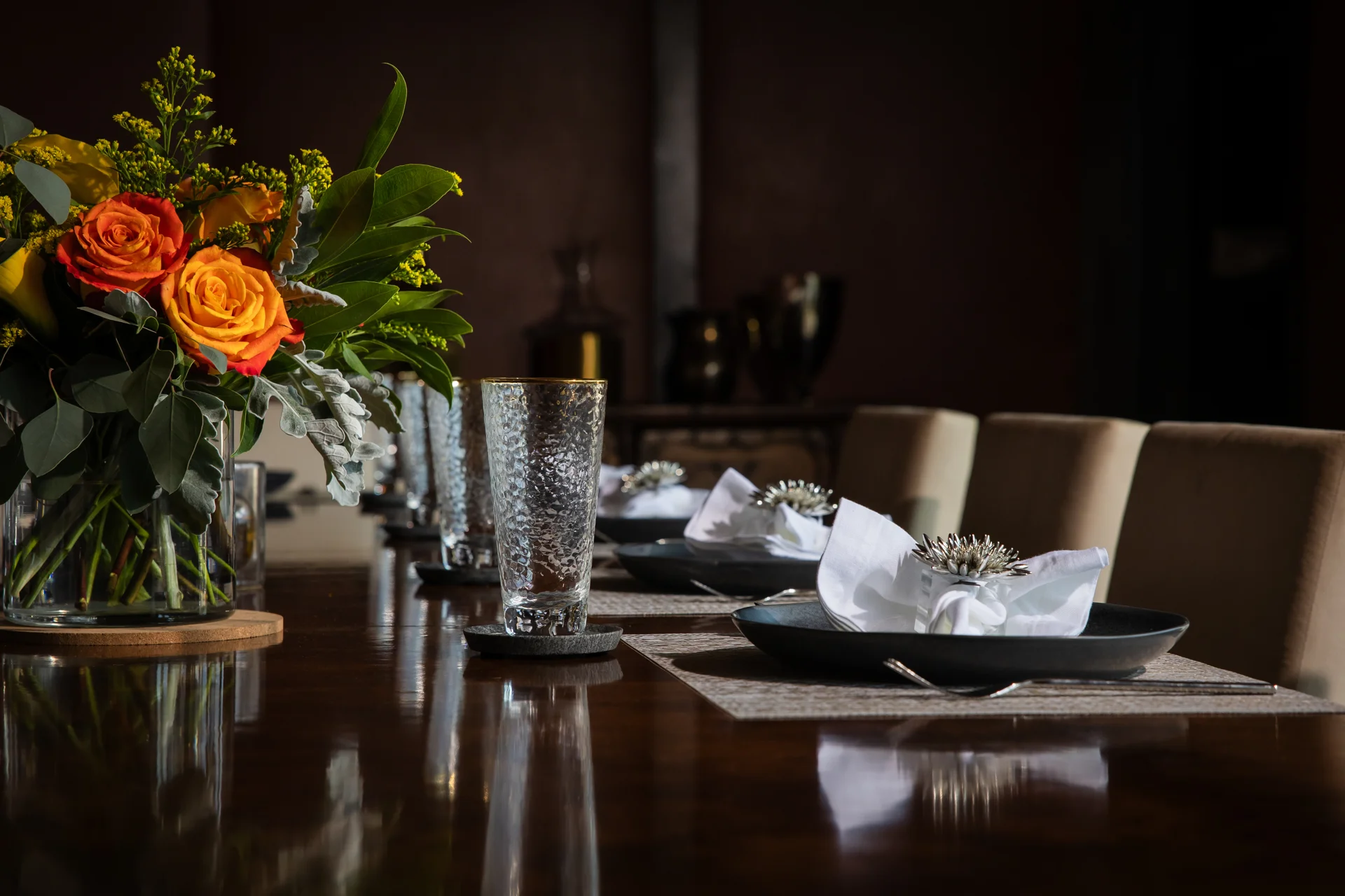 exterior image of the glass house