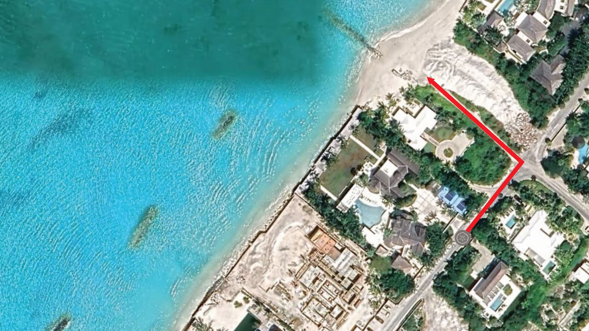 outdoor pool and firepit